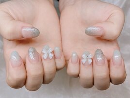 【定額】グラデリボンネイル