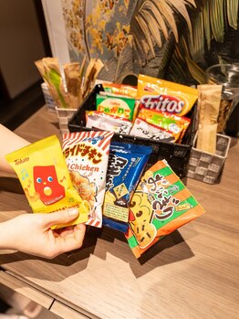 セレスティークスパ(Celestique Spa)/お菓子もご準備ございます!