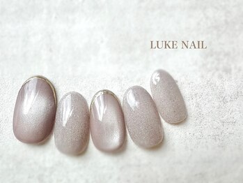 ルークネイル(LUKE NAIL)/水光マグミラースキニーフレンチ