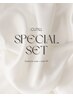 《special set》アイブロウワックス＋まつげパーマ【当店人気No.1】