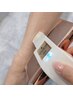 Lパーツ脱毛3回　1両ひざ上2両ひざ下3背中上4背中下5こし6ヒップ