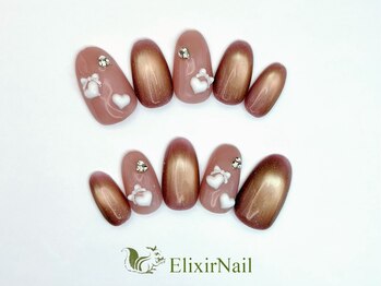 エリクサーネイル 池袋(Elixir Nail)/定額a シンプル/クーポン使用