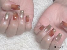 秋　マグネット　べっ甲