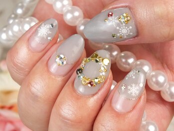 クリスマスネイル