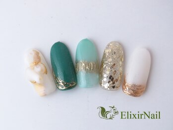 エリクサーネイル 池袋(Elixir Nail)/定額b カジュアル/クーポン使用