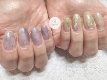 ジーエスネイル(GS NAIL)/アシンメトリーニュアンスネイル