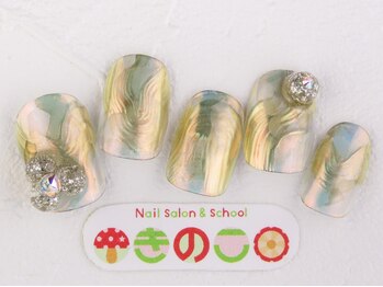 ネイルサロン きのこ/選べるデザインLコース