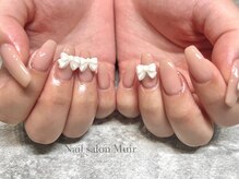 ミュア(Muir)/ワンカラー＋リボン