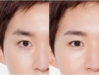 ハリウッドブロウリフトワクシー 渋谷(HOLLYWOODBROWLIFT WAXYYY.)の写真/【メンズ眉】プロに任せる自眉ケア/清潔感,ナチュラル,デキる男!HBLで印象UP!毛穴ワックスで黒ずみ毛穴も◎