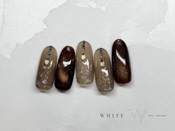 ホワイト(WHITE)/11月12月chillサンプルデザイン