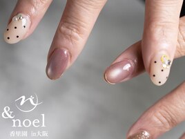 水光マグネットドットネイル