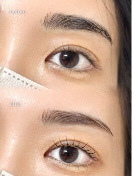 マユー 恵比寿店(MaYou)/なだらかアーチ眉/カラー/まつげ