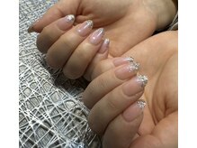 ファルベ(Farbe)/ラメグラデーションフレンチ