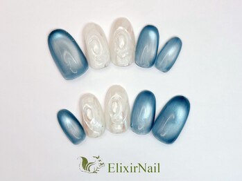エリクサーネイル 池袋(Elixir Nail)/定額a シンプル/クーポン使用