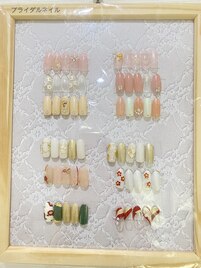 はがせるジェルでブライダル♪