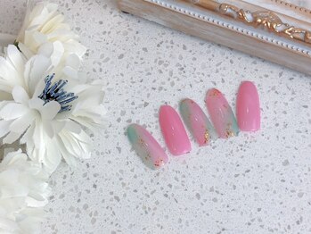 ネイルサロン&スクール ジーナ(GINA)/4月シンプルナチュラルカラー