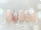 華やかオフィスネイル