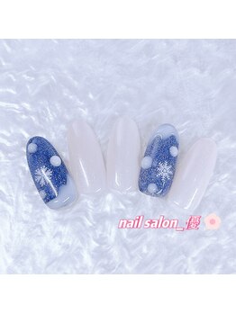 ネイルサロン 優/きらきら♪雪の結晶