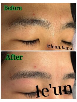ルアン 六本木店/メンズ美眉毛スタイリング