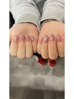 ブランシュネイル(BlancheNail)/りんごとおはなとわんこたち