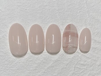 ペルルネイル(perle nail)/チェックデザイン¥7700