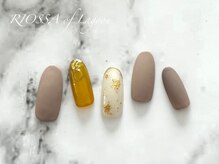 リオッサ オブ ラグーン(RIOSSA of Lagoon)/ニュアンス秋ネイル