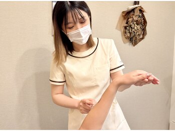 フィズ 津田沼店(FIS)/３.ジェルの塗布［津田沼/脱毛］