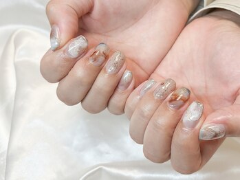 ライトウェーブ 松本村井本店の写真/【当店人気NO.1!!】Handやり放題コース（90分/120分）晩秋ネイル×ニュアンスも人気♪