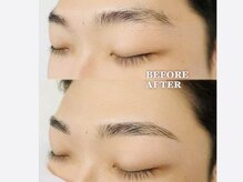 スナッピー ネイルズアンドブロウズ BLiX茅ヶ崎店(SNAPPY)/メンズ眉毛