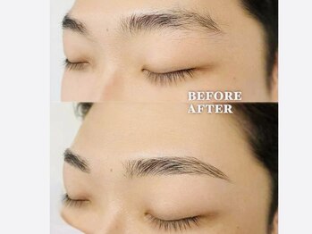 スナッピー ネイルズアンドブロウズ BLiX茅ヶ崎店(SNAPPY)/メンズ眉毛