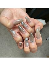 melt.仙台【パラジェルネイル/フィルイン/マグネット/長さだし/持ち込み】/オフィスネイル/ネイルデザイン