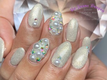 アン ジョーヌドラゴ/【自爪ネイル】ホワイトネイル