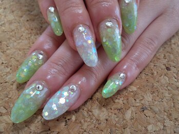 パステル(PASTEL)/スカルプ(長さだし)ネイル