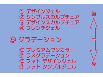 マイ スタイル ネイルズ(My Style Nails)/５グラデーションジェル