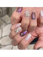 ビューティームーン(beauty moon)/人魚の鱗ネイル＋オプション