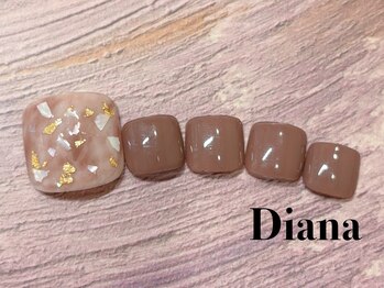 ディアナ ひたちなか高場店(DIANA)/定額ネイル 6600円 D-030