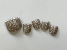 ネイルメゾン 天神店(NAIL MAISON)/ラメパールゴールド春￥7500
