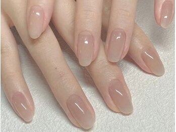 ラジュルネ(nail&eyelash La journee)/ちゅるんワンカラーネイル
