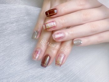 ビーネイル 新松戸(BE NAIL)/90分お待ち込みデザイン