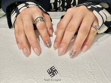 ネイル エミュスト(Nail Emuest)/カジュアル☆チェックネイル