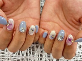 ◯あじさいネイル