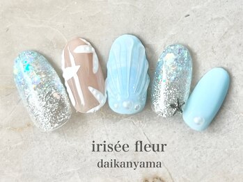 イリゼフルール 代官山店(irisee fleur)/ヒトデ☆シェルネイル