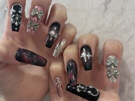 もやもやシルバーネイル