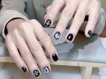 ファンシー 新宿店(Fancy)/冬ネイル/ツイード/ワンホン