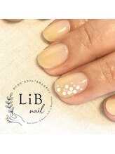 リブネイル(LiB nail)/ミモザグラデーション
