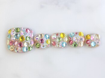 ネイリス(NAILISS)/ストーン/カラフル/キラキラ