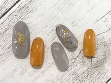 アース コアフュールボーテ 新潟中野山店 (EARTH Coiffure beaute')/春カラー×グレー　￥5000