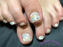 アン ジョーヌドラゴ/【フット】ホワイトネイル