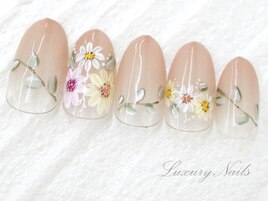 手描き＊フラワーNail