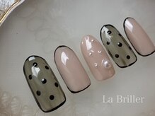 ラブリエ(La Briller)/【定額ネイル】シンプルデザイン